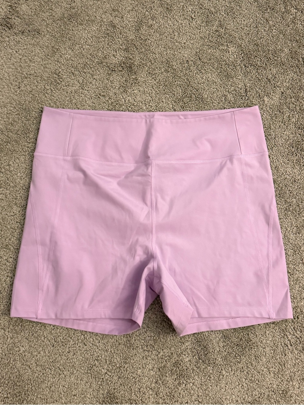 Girlfriend collective Lilac High-Waist bike shorts